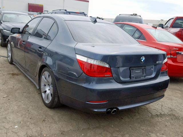 WBANW13508CZ75543 - 2008 BMW 535 I GRAY photo 3