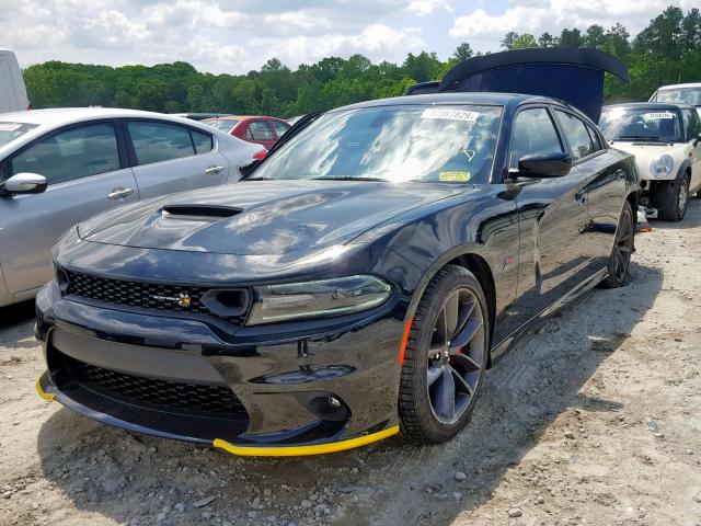 2C3CDXGJ1KH543109 - 2019 DODGE CHARGER SC BLACK photo 2