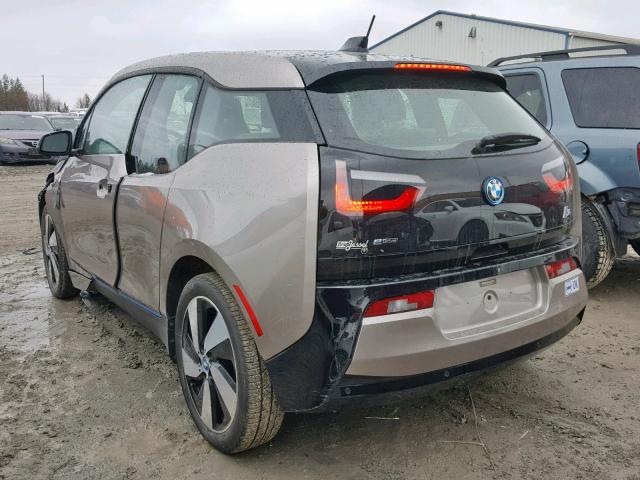 WBY1Z2C57EVX51800 - 2014 BMW I3 BEV GRAY photo 3
