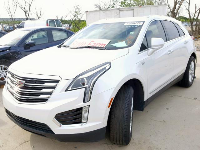 1GYKNARS4KZ113415 - 2019 CADILLAC XT5 WHITE photo 2