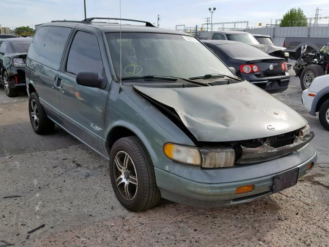 4N2DN11W8SD821738 - 1995 NISSAN QUEST XE GREEN photo 1