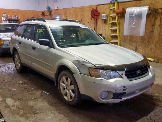 4S4BP61C467364188 - 2006 SUBARU LEGACY OUT GOLD photo 1