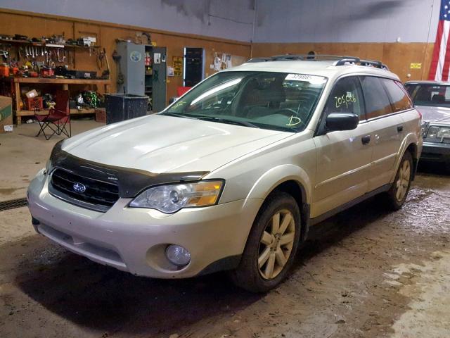 4S4BP61C467364188 - 2006 SUBARU LEGACY OUT GOLD photo 2