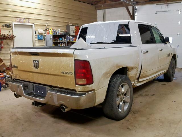 3C6RR7LT7HG709678 - 2017 RAM 1500 SLT WHITE photo 4