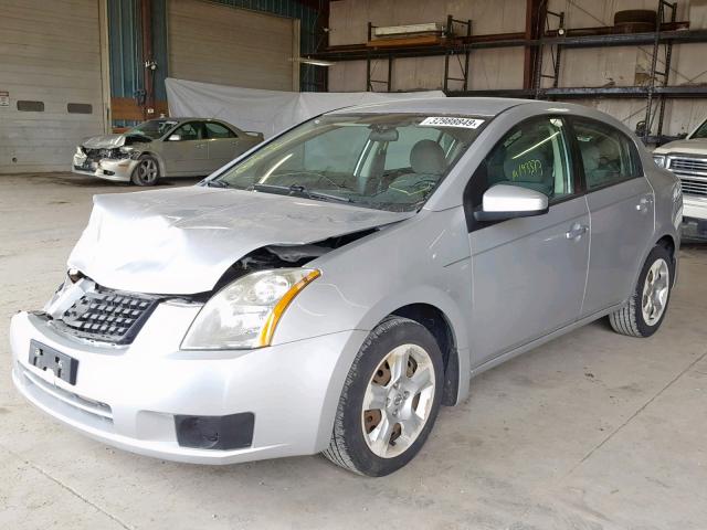 3N1AB61E77L626429 - 2007 NISSAN SENTRA 2.0 SILVER photo 2