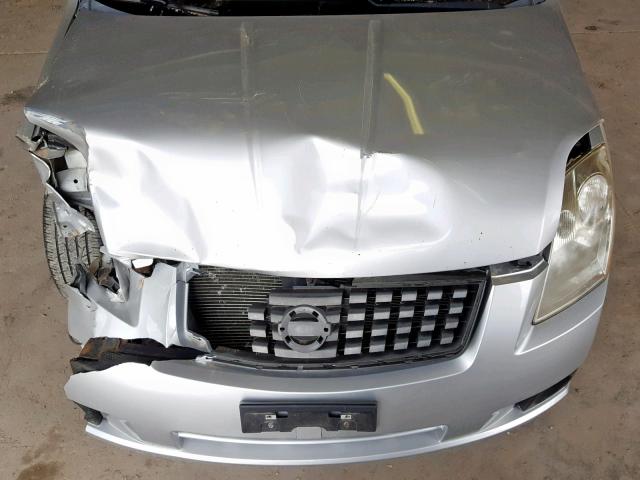 3N1AB61E77L626429 - 2007 NISSAN SENTRA 2.0 SILVER photo 7