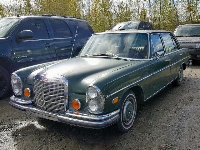 10806812007639 - 1972 MERCEDES-BENZ 280SEL GREEN photo 2