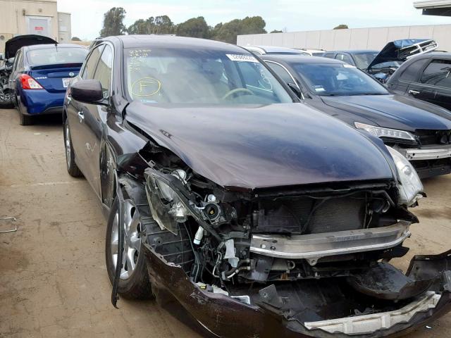 JN1AJ0HR2AM750954 - 2010 INFINITI EX35 BASE BLACK photo 1