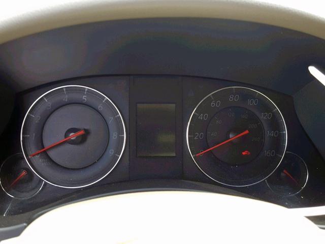 JN1AJ0HR2AM750954 - 2010 INFINITI EX35 BASE BLACK photo 8