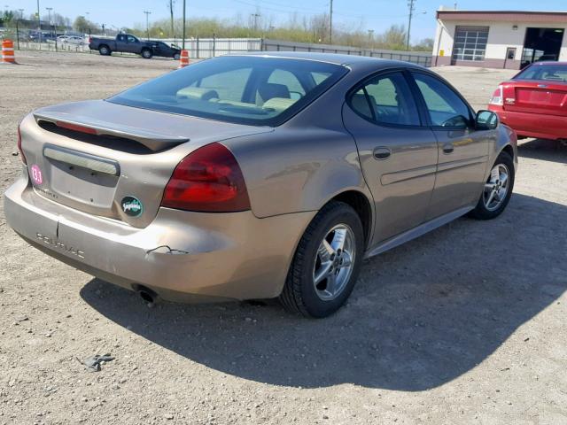 2G2WP552771147397 - 2007 PONTIAC GRAND PRIX TAN photo 4
