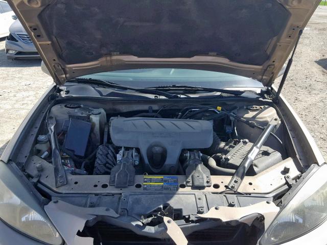 2G2WP552771147397 - 2007 PONTIAC GRAND PRIX TAN photo 7