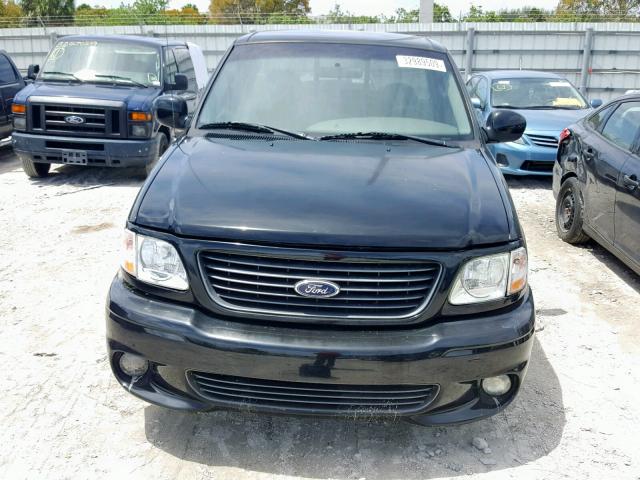 2FTZF07352CA44397 - 2002 FORD F150 SVT L BLACK photo 9