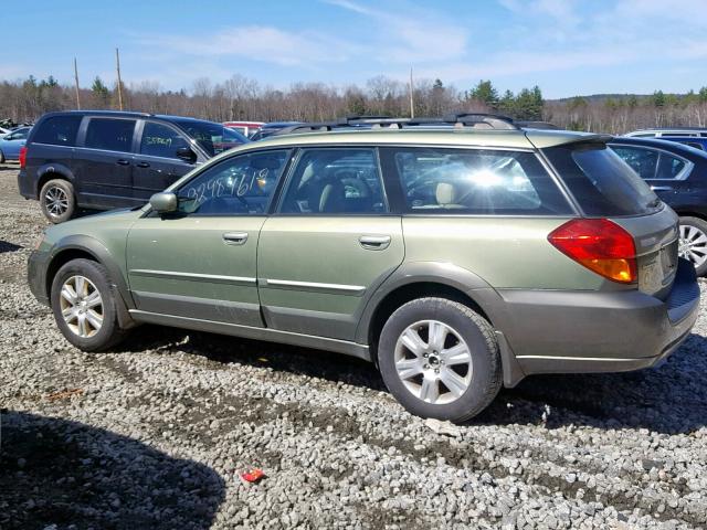 4S4BP62C457356332 - 2005 SUBARU LEGACY OUT GREEN photo 9