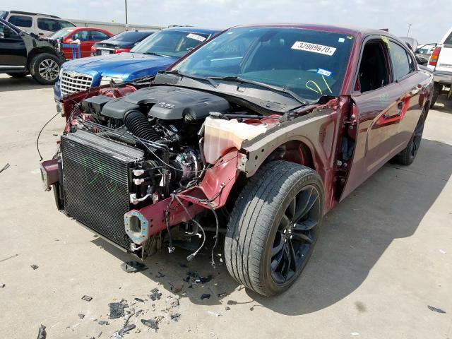 2C3CDXBG5JH312336 - 2018 DODGE CHARGER SXT  photo 2