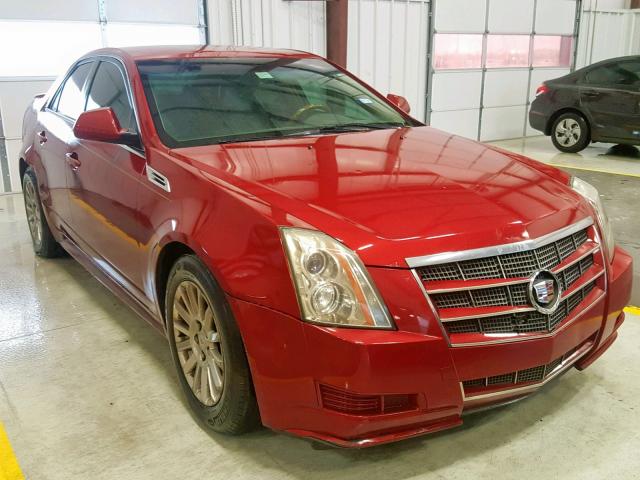 1G6DE5EG4A0136254 - 2010 CADILLAC CTS LUXURY RED photo 1