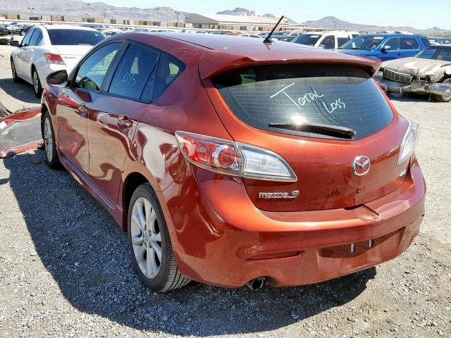 JM1BL1K60B1456990 - 2011 MAZDA 3 S RED photo 3