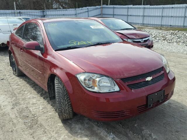 1G1AT18H297193342 - 2009 CHEVROLET COBALT LT RED photo 1