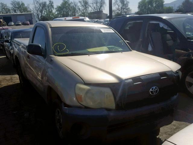 5TENX22N46Z285820 - 2006 TOYOTA TACOMA BROWN photo 1