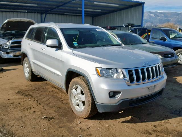 1J4RR4GG0BC575458 - 2011 JEEP GRAND CHER SILVER photo 1