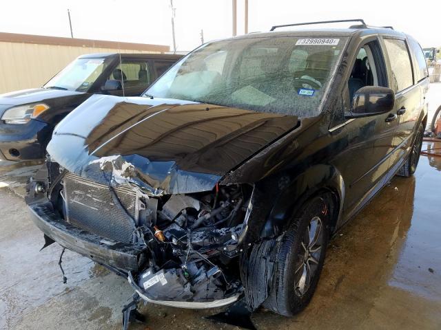 2C4RDGCG7HR604496 - 2017 DODGE GRAND CARAVAN SXT  photo 2