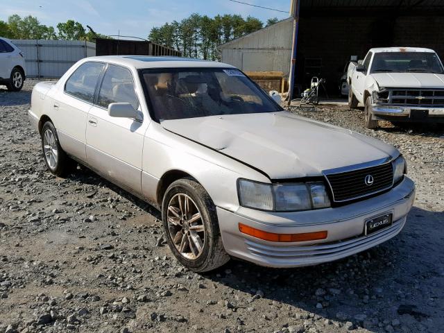 JT8UF11E4M0064255 - 1991 LEXUS LS 400 WHITE photo 1