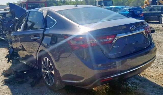 4T1BK1EB9GU199227 - 2016 TOYOTA AVALON XLE BLACK photo 3