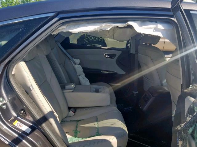 4T1BK1EB9GU199227 - 2016 TOYOTA AVALON XLE BLACK photo 6