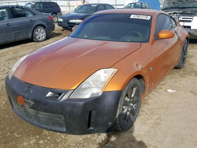 JN1AZ34D63T101395 - 2003 NISSAN 350Z COUPE GOLD photo 2