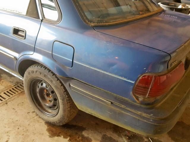 1Y1SK5461NZ022859 - 1992 GEO PRIZM BASE 蓝色 照片 9