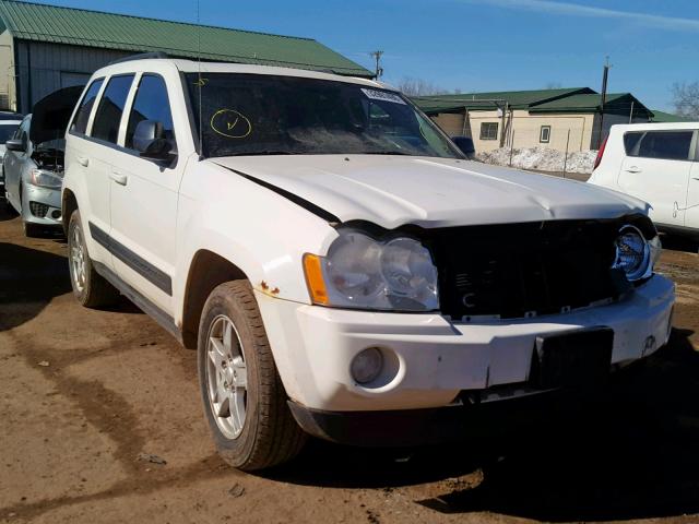 1J8HR48N06C341284 - 2006 JEEP GRAND CHER WHITE photo 1