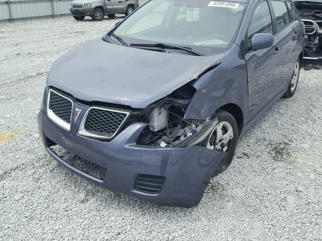 5Y2SP67849Z458782 - 2009 PONTIAC VIBE GRAY photo 9