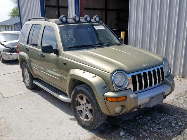 1J4GK38K62W333295 - 2002 JEEP LIBERTY RE GREEN photo 1