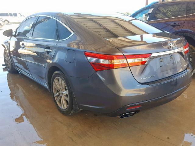 4T1BK1EB3DU058231 - 2013 TOYOTA AVALON BAS GRAY photo 3