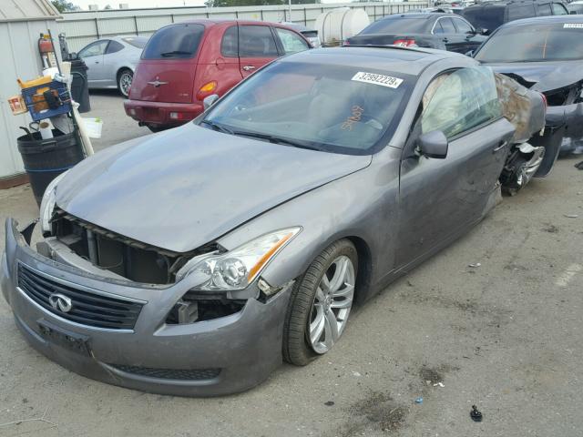 JNKCV64E78M103264 - 2008 INFINITI G37 BASE SILVER photo 2