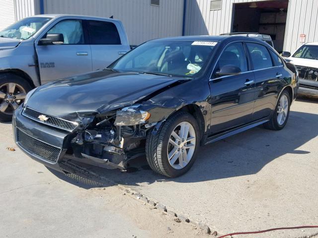 2G1WC5E34E1152577 - 2014 CHEVROLET IMPALA LIM GRAY photo 2