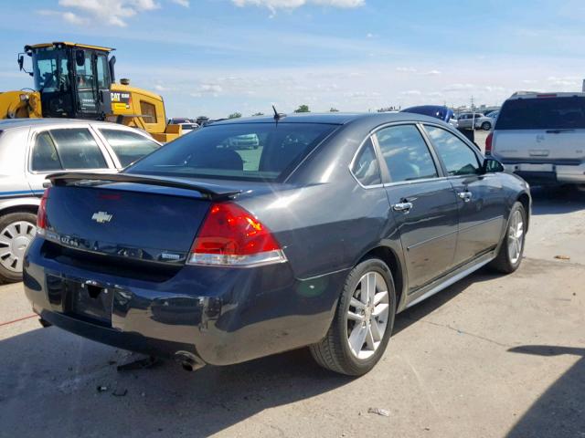 2G1WC5E34E1152577 - 2014 CHEVROLET IMPALA LIM GRAY photo 4