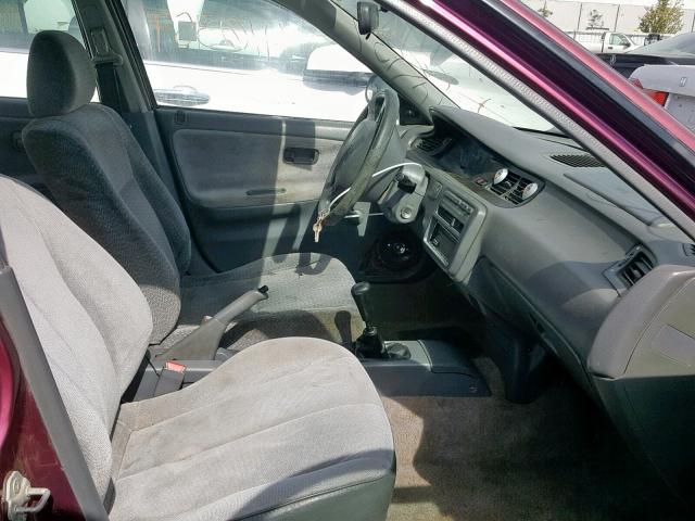 1HGEG8543RL014516 - 1994 HONDA CIVIC DX PURPLE photo 5