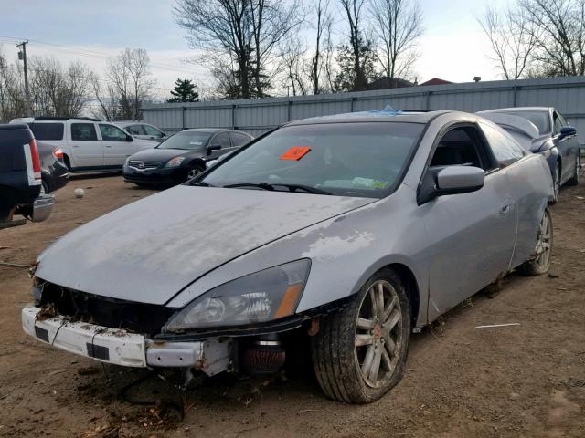 1HGCM816X4A010054 - 2004 HONDA ACCORD EX SILVER photo 2