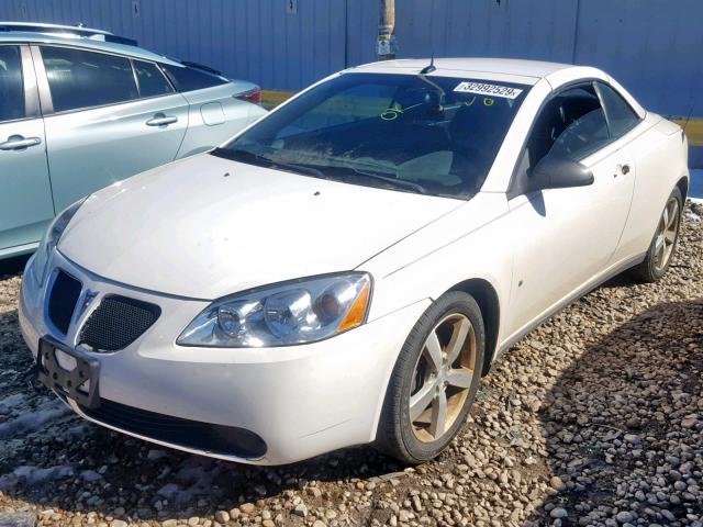 1G2ZH36N184273056 - 2008 PONTIAC G6 GT WHITE photo 2