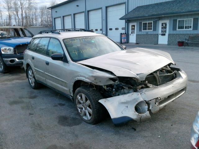 4S4BP61C576311927 - 2007 SUBARU LEGACY OUT GOLD photo 1