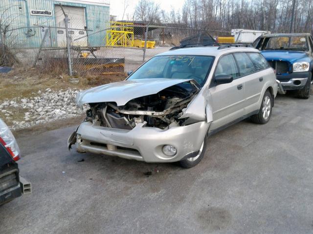 4S4BP61C576311927 - 2007 SUBARU LEGACY OUT GOLD photo 2