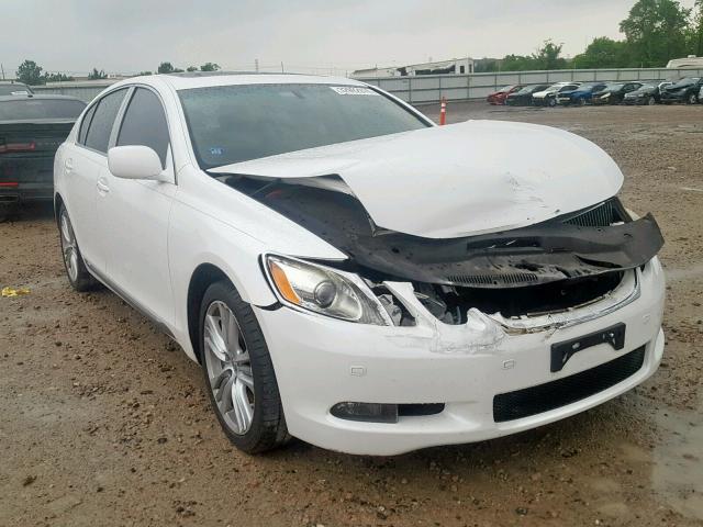 JTHBC96S675010993 - 2007 LEXUS GS 450H WHITE photo 1