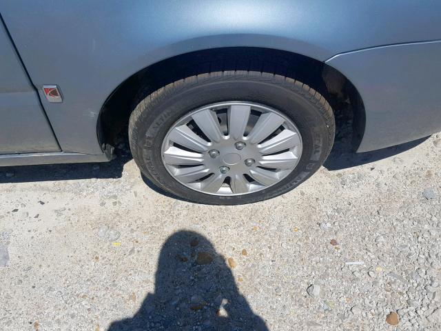 1G8AZ52F13Z100577 - 2003 SATURN ION LEVEL SILVER photo 9