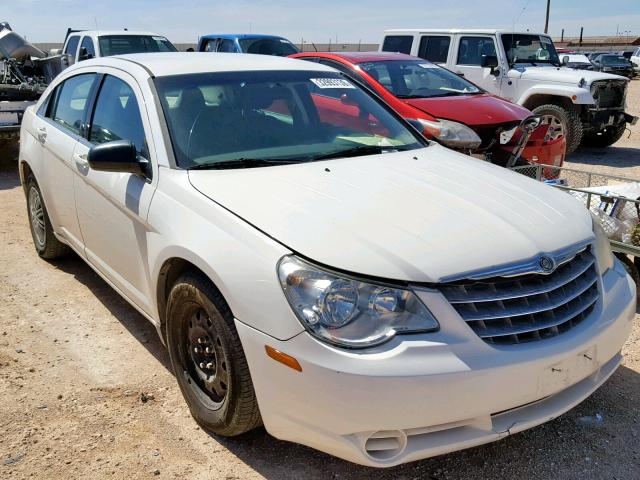 1C3LC46R68N264649 - 2008 CHRYSLER SEBRING LX WHITE photo 1