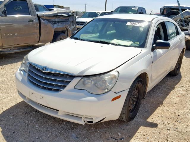 1C3LC46R68N264649 - 2008 CHRYSLER SEBRING LX WHITE photo 2