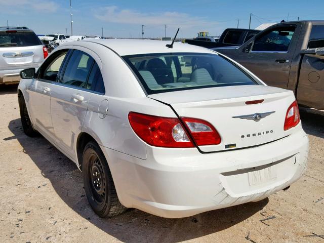 1C3LC46R68N264649 - 2008 CHRYSLER SEBRING LX WHITE photo 3