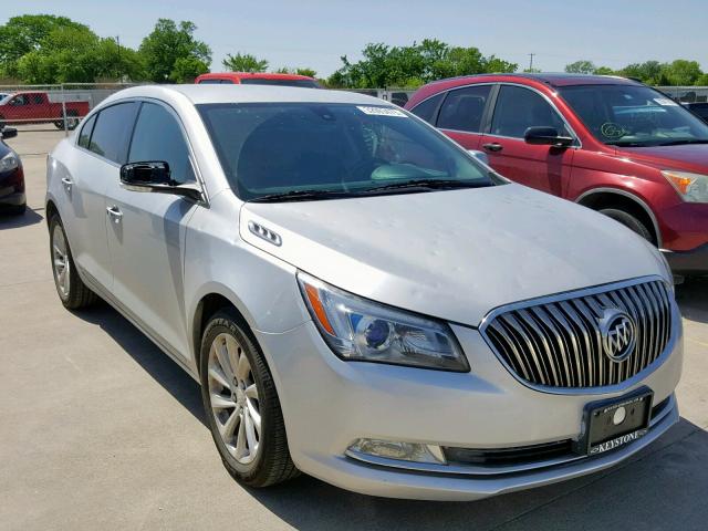 1G4GB5G33EF136273 - 2014 BUICK LACROSSE SILVER photo 1