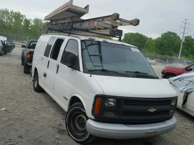 1GCFG15W111123164 - 2001 CHEVROLET EXPRESS G1 WHITE photo 1