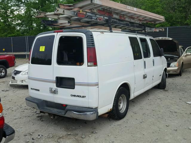 1GCFG15W111123164 - 2001 CHEVROLET EXPRESS G1 WHITE photo 4