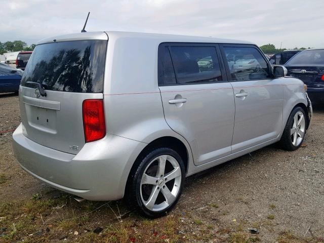 JTLKE50E991063581 - 2009 TOYOTA SCION XB 银色 照片 4